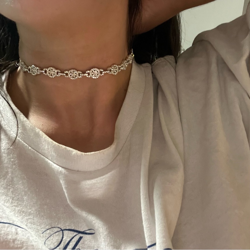 Sexy Crystal Choker Necklace